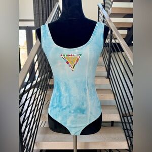 New Guess Women's Light Blue bodysuit size S